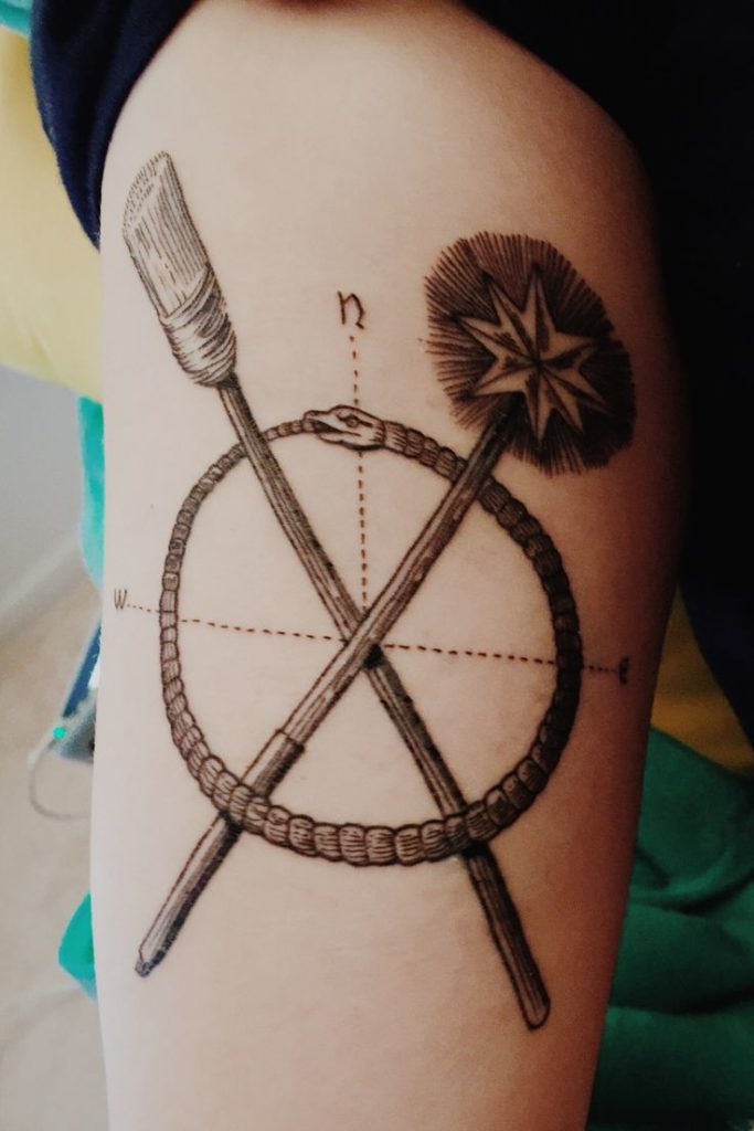 a Wicked musical tattoo from fyeahtattoos via tumblr.com