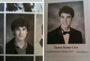 Darren Criss Yearbook Photo