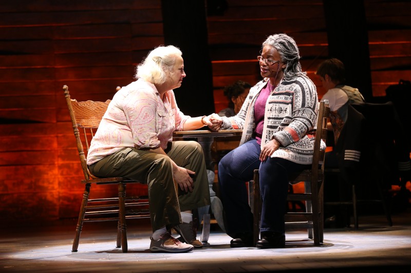 Astrid Van Wieren and Q. Smith in Come From Away, Ford's Theatre