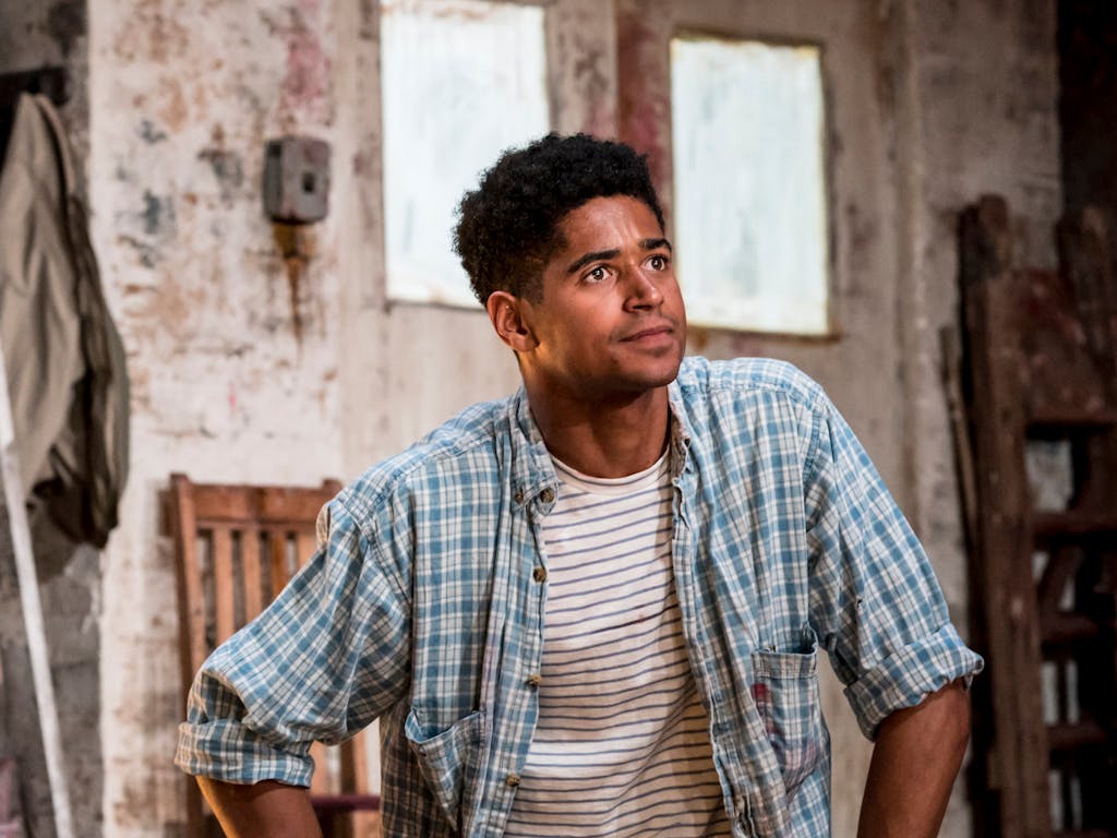 Photo Credit: Alfred Enoch in "Red", by Johan Persson
