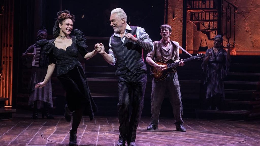 Persephone and Hades in Hadestown