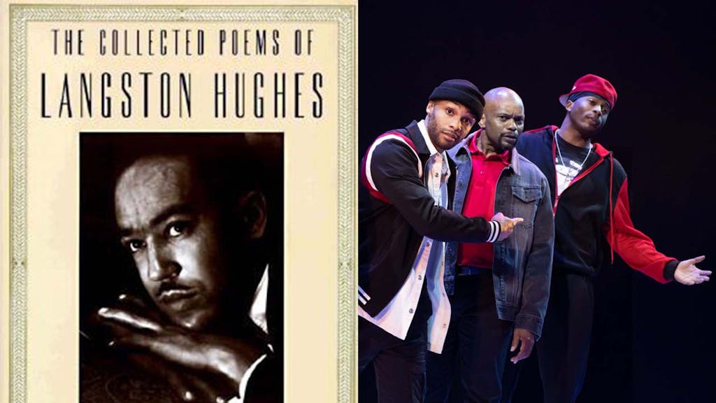 Thoughts of a Colored Man and a Langston Hughes poetry book