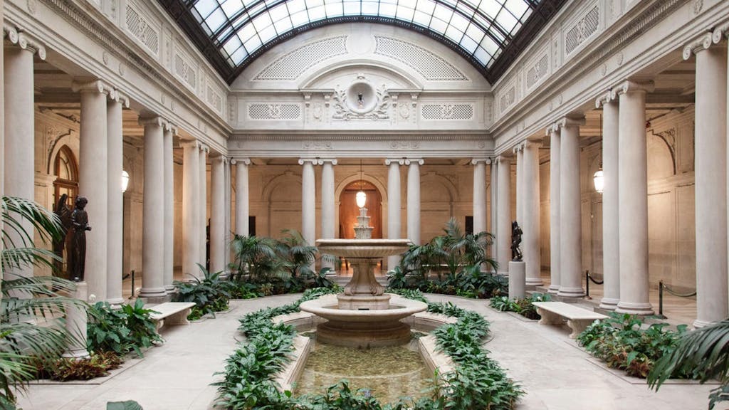 The Frick Collection foyer